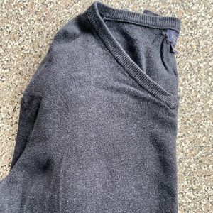 J Crew men’s cotton/cashmere blend V-neck sweater